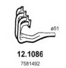 FIAT 7581492 Exhaust Pipe